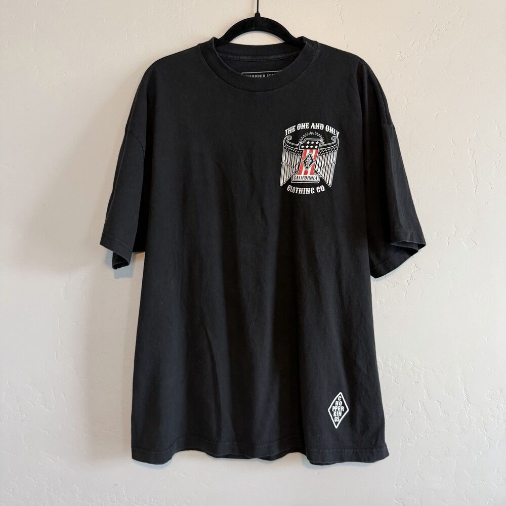Chopper Kings Motorcycle Biker Mens T Shirt Size 2X Handlebars Co California